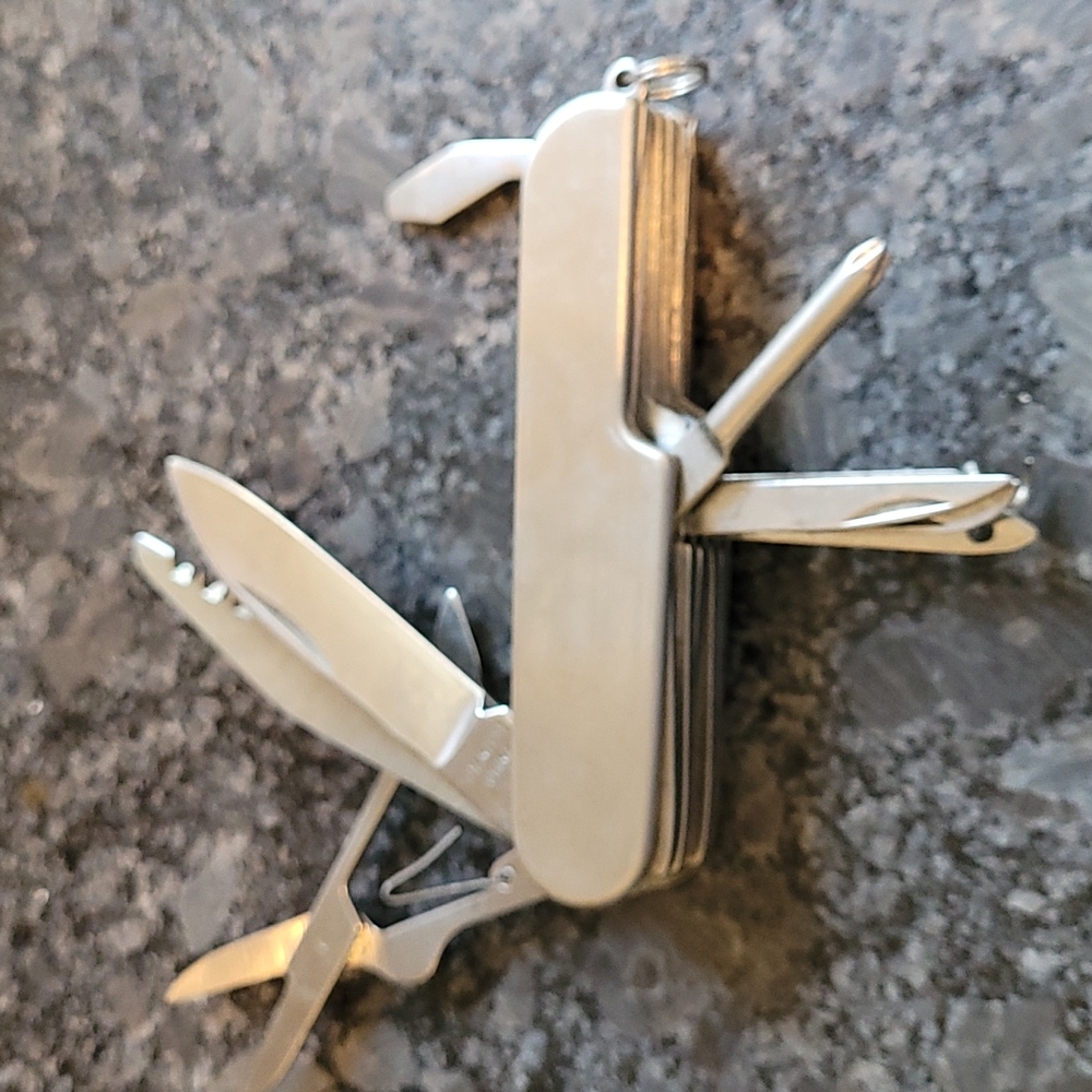 Stainless Steel Multi-Function Pocket Tool Outdoor Hiking Camping